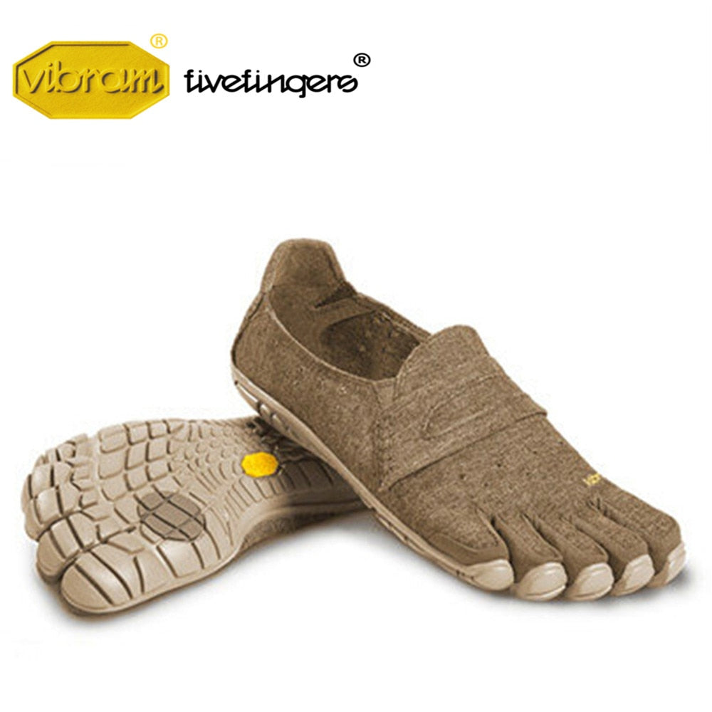 Vibram Fivefingers CVT HEMP Men's Women Five Fingers Summer Breathable Leisure Minimalist Slip-on Barefoot Shoes