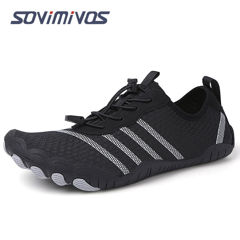 Trail Running Shoes, Lightweight Athletic Zero Drop Barefoot Shoes Non Slip Outdoor Walking Minimalist Shoes unisex (6 variations)