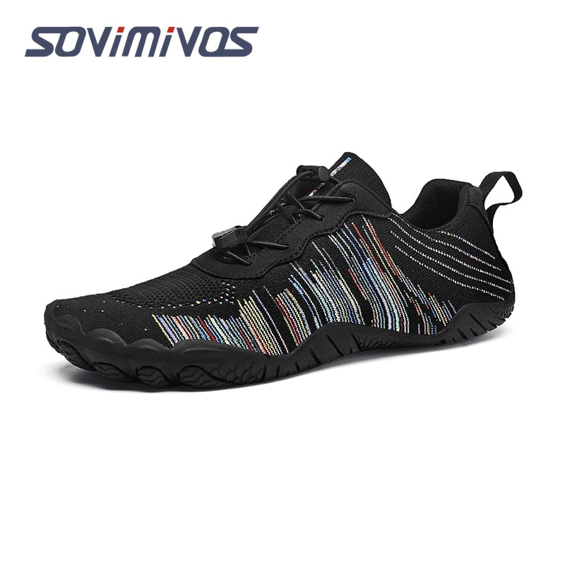 Men's Minimalist Trail Running Barefoot Shoes Wide Toe Box Zero Drop Aqua Sock Shoes for Kayaking Boating Hiking Surfing Walking