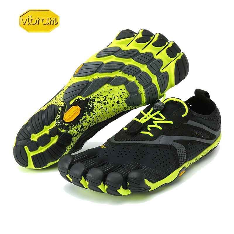 Vibram Fivefingers V-RUN Men's Outdoor Sports Barefoot Shoes | Five Fingers | Breathable | Wear Resistant Five-toed Sneakers