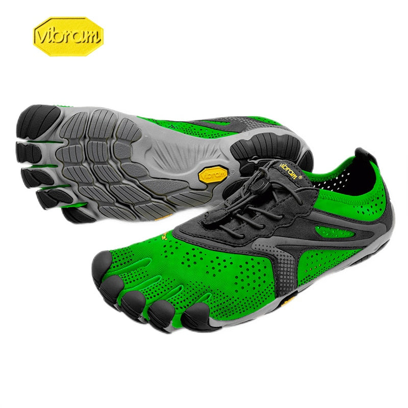 Vibram Fivefingers V-RUN Men's Outdoor Sports Barefoot Shoes | Five Fingers | Breathable | Wear Resistant Five-toed Sneakers