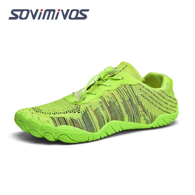 Men's Minimalist Trail Running Barefoot Shoes Wide Toe Box Zero Drop Aqua Sock Shoes for Kayaking Boating Hiking Surfing Walking
