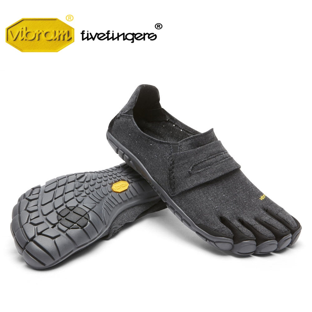 Vibram Fivefingers CVT HEMP Men's Women Five Fingers Summer Breathable Leisure Minimalist Slip-on Barefoot Shoes