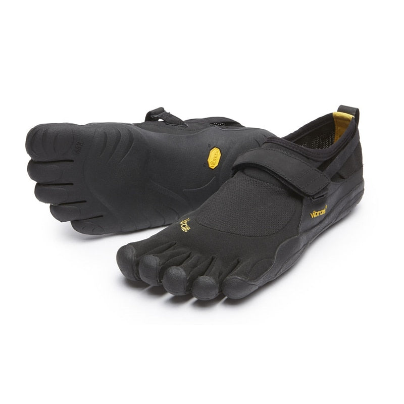 Vibram KSO EVO FiveFingers | Rubber Design with Five Fingers Outdoor Slip Resistant technology | Breathable Barefoot Shoe for Men